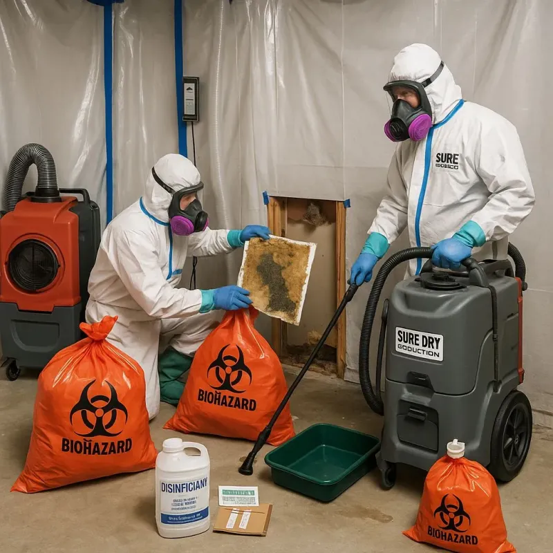 Contaminated Water Handling Protocols process in Healdsburg, CA