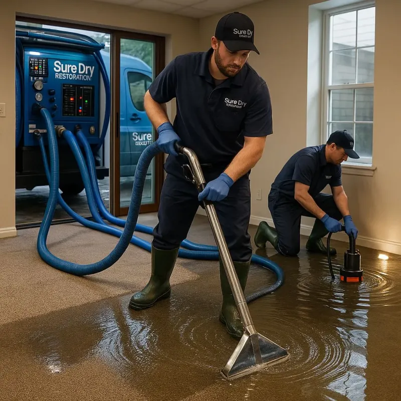 Water Extraction and Removal process in Healdsburg, CA